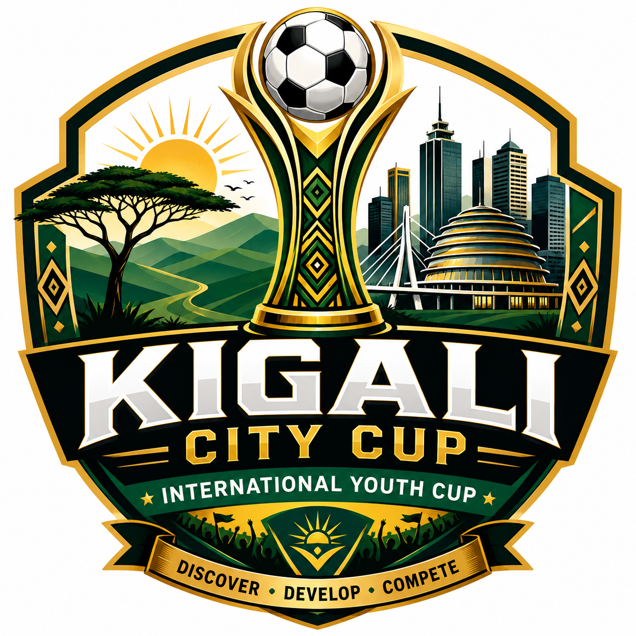 Kigali City Cup International Youth Cup official crest